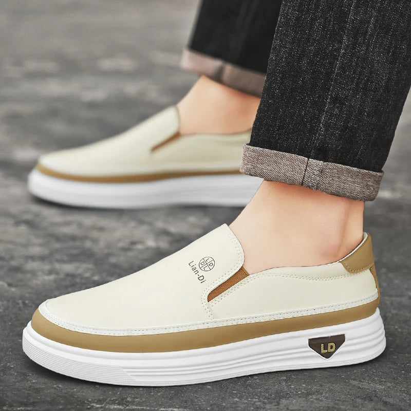 Men's casual shoes four season plus size youth Joker tide shoes Korean student flat shoes soft sole comfort outdoor fashion shoe