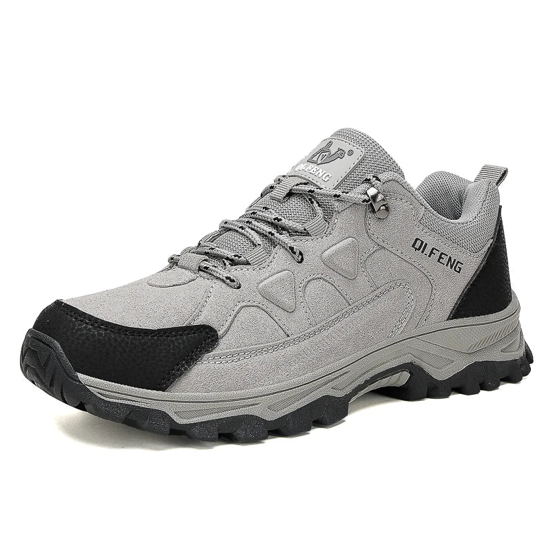 Men's off-road hiking sneakers four season Non-slip comfort outdoor casual walking shoes fashion plus size sports running shoes