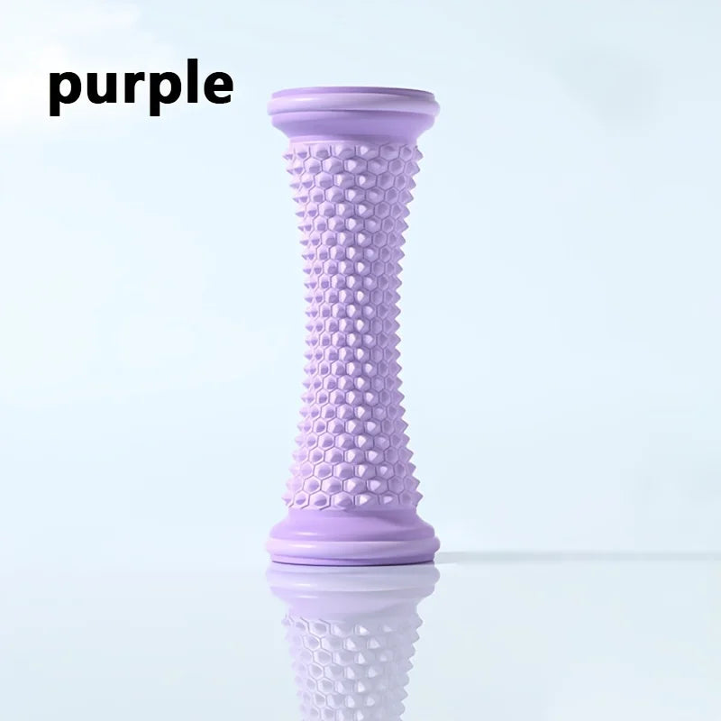 1pc massager, flat sole foot massage roller trainer, manual muscle relaxation tool, suitable for yoga and arch support，massager