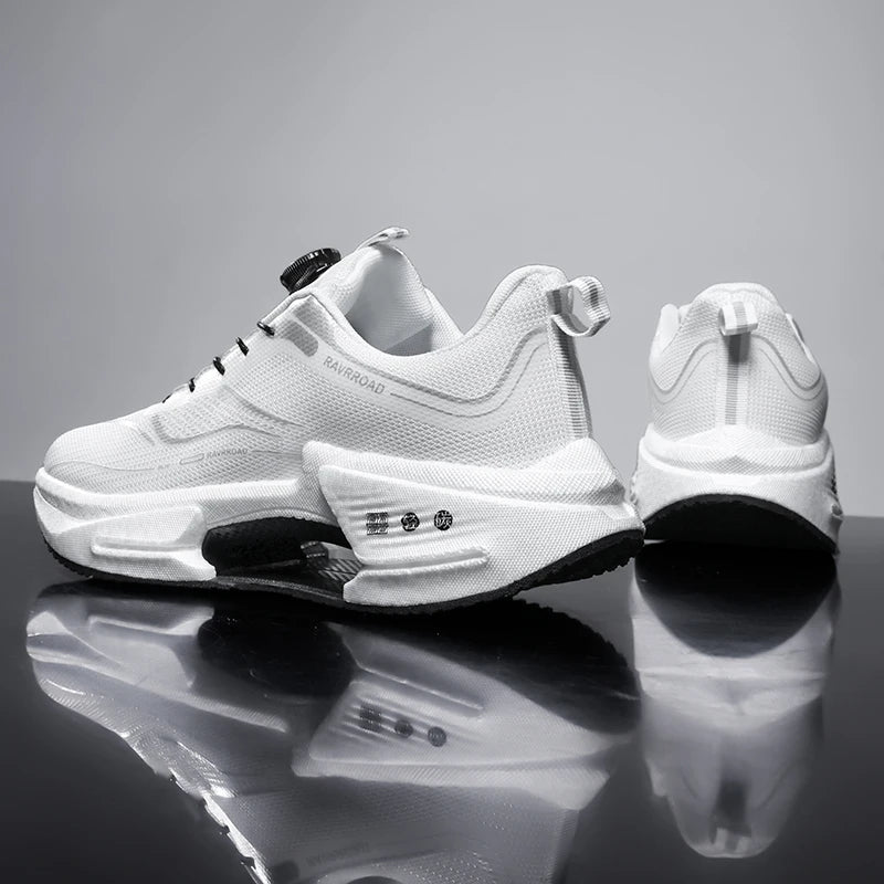 Parent-child casual sports shoes Four season new soft sole anti-slip breathable outdoor running shoes men women's light sneakers