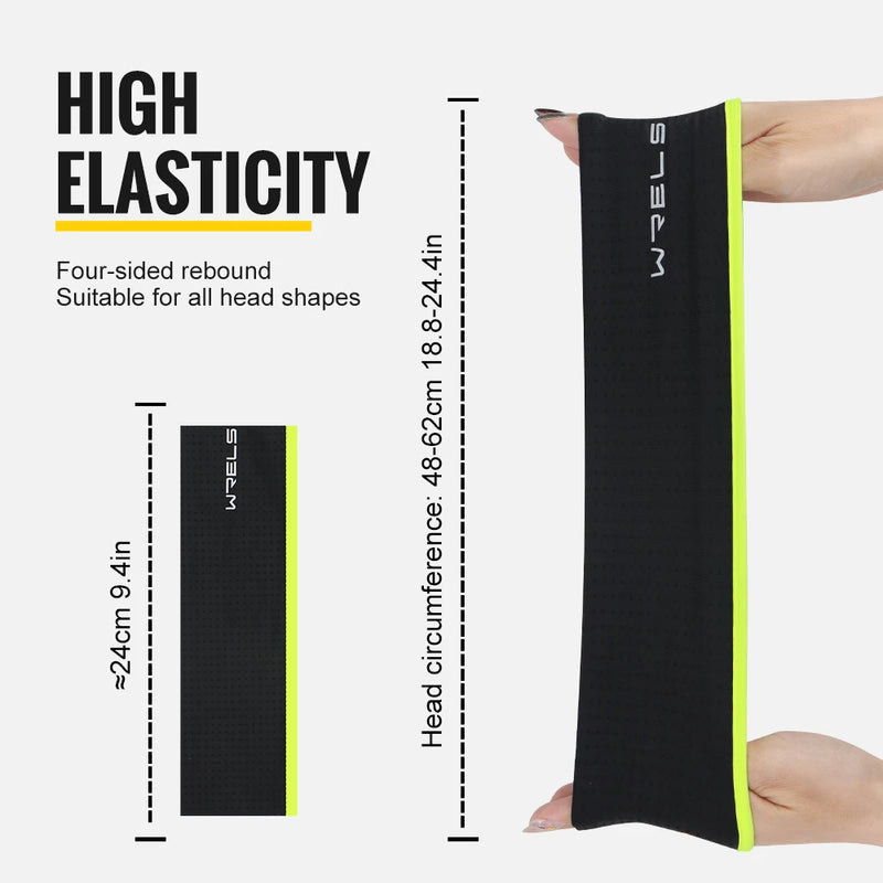 WRELS Sweatband Headbands Sports Moisture Absorbing Workout Headband Moisture Absorbing Workout Headband for Running Cycling