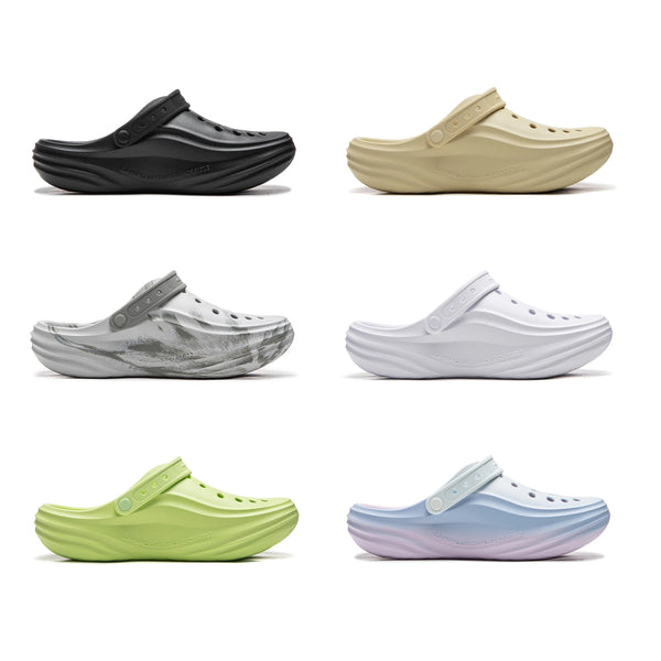 ស្បែកជើង Li-Ning Unisex ស្ទីលកីឡា LN SODA ស្បែកជើងប៉ាតា LiNing ទាន់សម័យ ទន់ ស្រួលពាក់ AGUW005