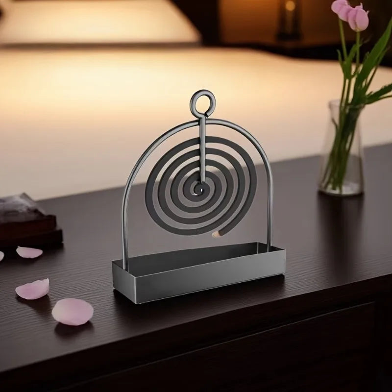 2pcs Mosquito Coil Stand,Metal Material,Suitable for Hanging Mosquito Coils or Sandalwood Incense,Household and outdoor use.