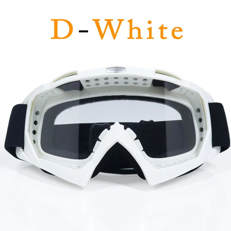 Adult  Motocross Goggles Motorcycle goggles Glasses ATV Clear Lens Ski Helmet Googles Off-road for Kawasaki Oculos Gafas