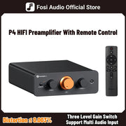 ឧបករណ៍បំពងសម្លេងជាមុន Fosi Audio P4 HiFi៖ ច្រកចូល RCA ចំនួន 3, EQ/Bypass, Op-Amps ដែលអាចប្តូរបាន, ការគ្រប់គ្រងសម្លេង Treble និង Bass សម្រាប់ប្រព័ន្ធ Audiophile