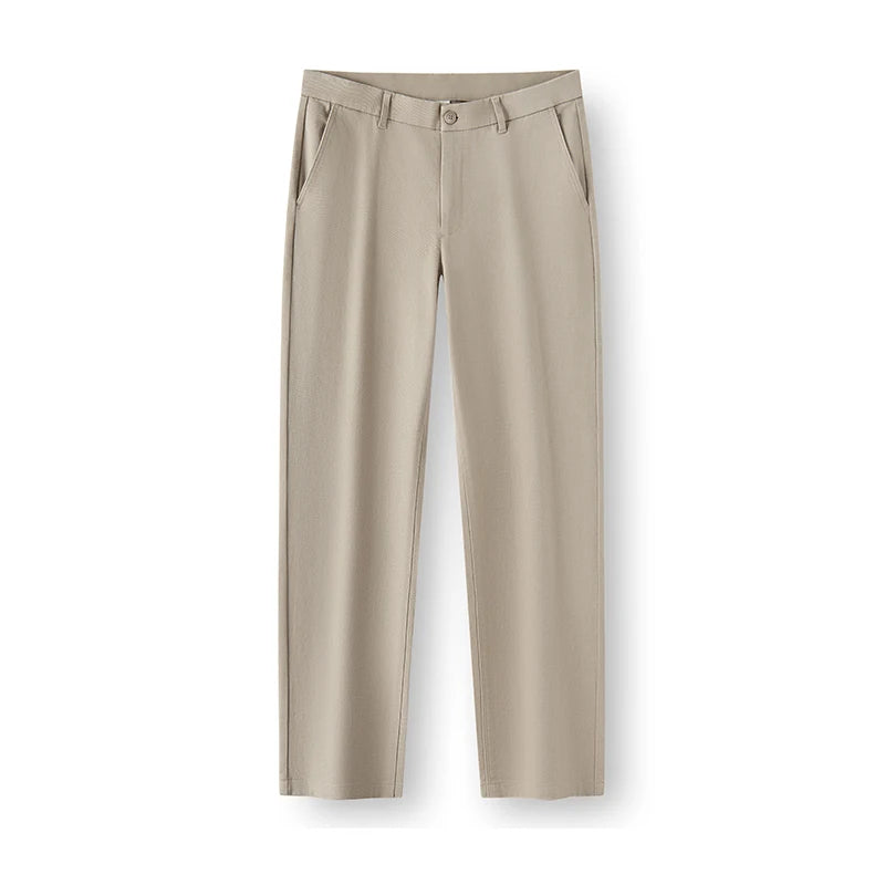 Semir Men Casual Pants Regular Fit Tapered Leg Business Casual Solid Color 2026 New Winter Daily Wear Urban Casual Style