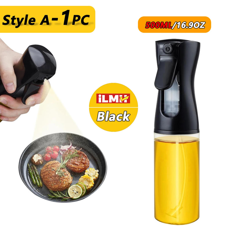 ដបបាញ់ប្រេងអូលីវ ២០០/៣០០/៥០០មីលីលីត្រ សម្រាប់ដាក់ក្នុងផ្ទះបាយ សម្រាប់ចម្អិនអាហារ សម្រាប់ការបោះតង់ ដុតនំ ទឹកខ្មេះ ទឹកស៊ីអ៊ីវ ធុងបាញ់ប្រេង