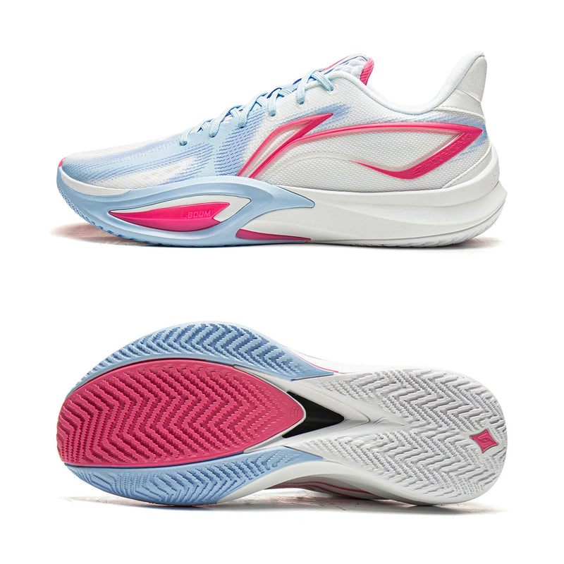 ស្បែកជើងបាល់បោះបុរស Li-Ning SHINING 3 Professional BOOM Cushion ទម្ងន់ស្រាល មានខ្យល់ចេញចូលបានល្អ ស្បែកជើងកីឡាប្រកួតប្រជែង LiNing ABAW007
