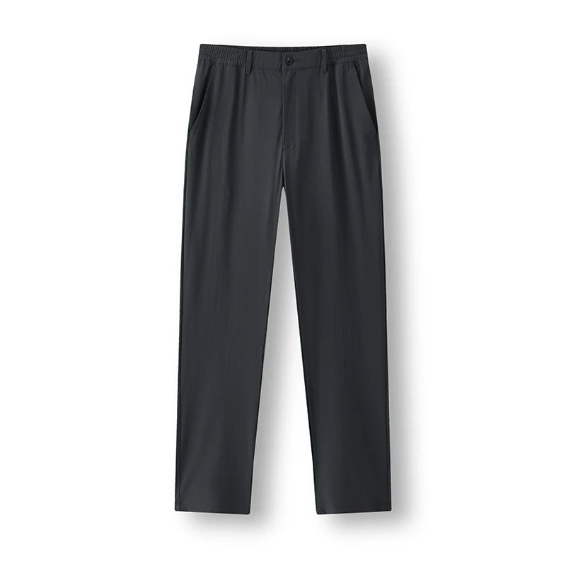 Semir Men Pants Cooling 2026 Quick Dry Straight Solid Stretch Urban Casual Everyday Style Soft Comfortable Daily Wear Trendy