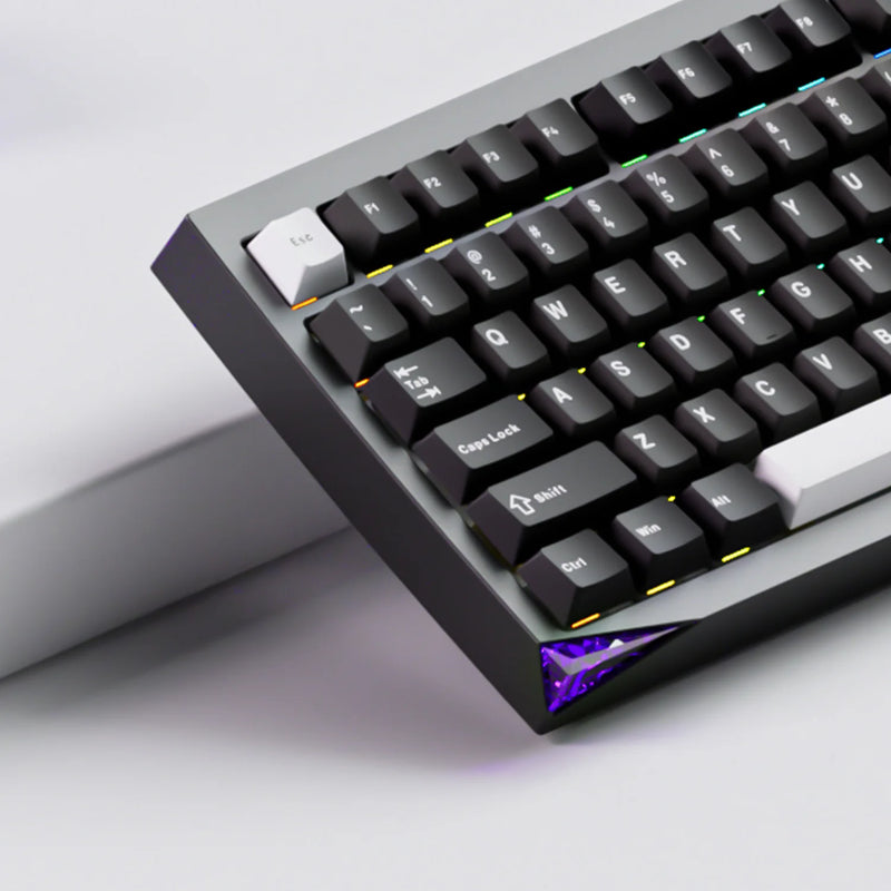 Akko Mineral 01 Mechanical Keyboard / Barebone Kit Aluminum 75% 81 Keys VIA RGB Hot Swap Tri-mode Wireless Custom Keyboard/Kit