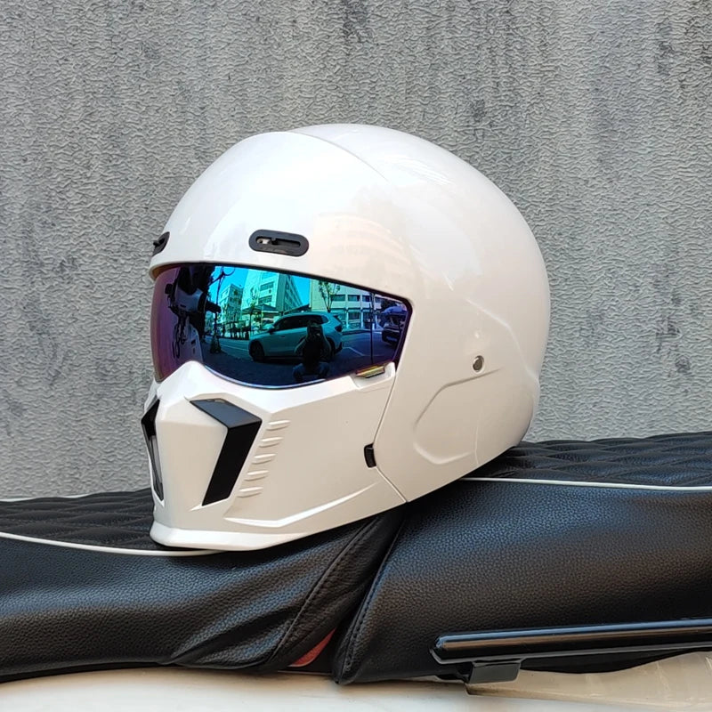 New Scorpion Retro Motorcycle Cascos Moto Locomotive Personality Multi-purpose Combination Helmet Half M L XL XXL XXXL