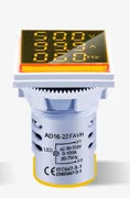 TOMZN AC 60-500V 1-100A LED Digital Voltmeter Ammeter Hertz HZ Signal Lights 220V Voltage Current Meter Volt Amp Tester Detector