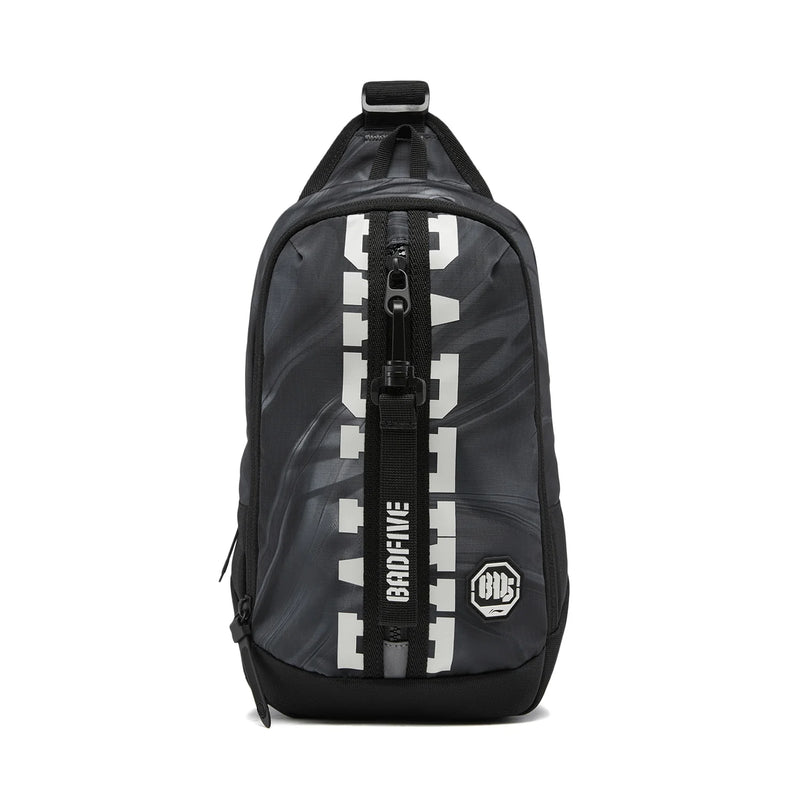កាបូបស្ពាយ Li-Ning Unisex BADFIVE LN មិនជ្រាបទឹក 100% Polyester ទំហំ 185*85*295mm កាបូបស្ពាយទាន់សម័យ ឆ្លុះពន្លឺ ABDW105