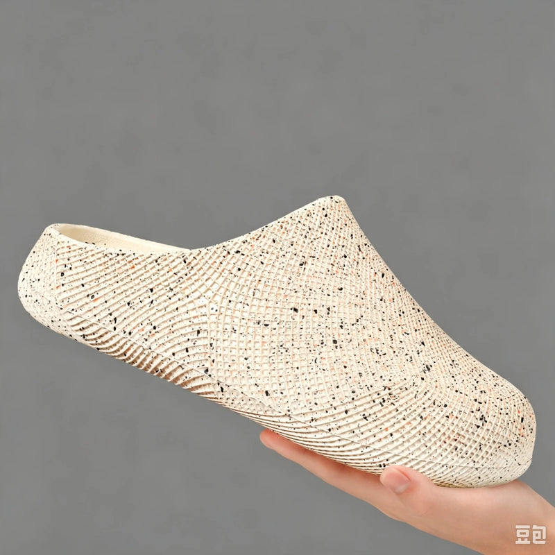 EVA Closed Toe Mules Cushion Backless Slip on Chef Clogs Half Shoes Lightweight Non-slip Casual Slippers Indoor & Outdoor