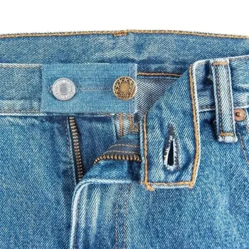 2pcs Seamless Jeans Waist Extension Buckle, Adjustable Waist Extender for Men'S And Women'S Jeans, Waist Extender. buttons.