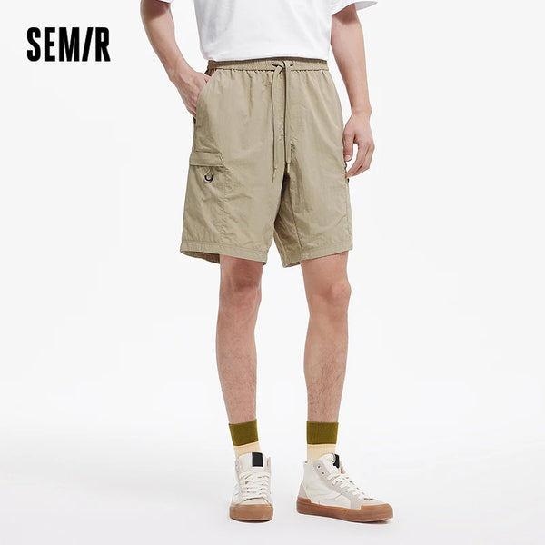 ខោខ្លីបុរស Semir ឆ្នាំ ២០២៦ សម្លៀកបំពាក់ធ្វើការ រចនាប័ទ្មត្រជាក់ មានអារម្មណ៍រលុង ធម្មតា ទន់ សម្រាប់ក្រៅផ្ទះ