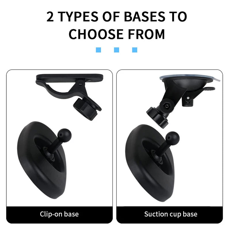 SEAMETAL Car Rearview Mirror Wide View Safety Mirrors for Windshield Infant Car Seats Clear Reflection 360 Degree Adjustable