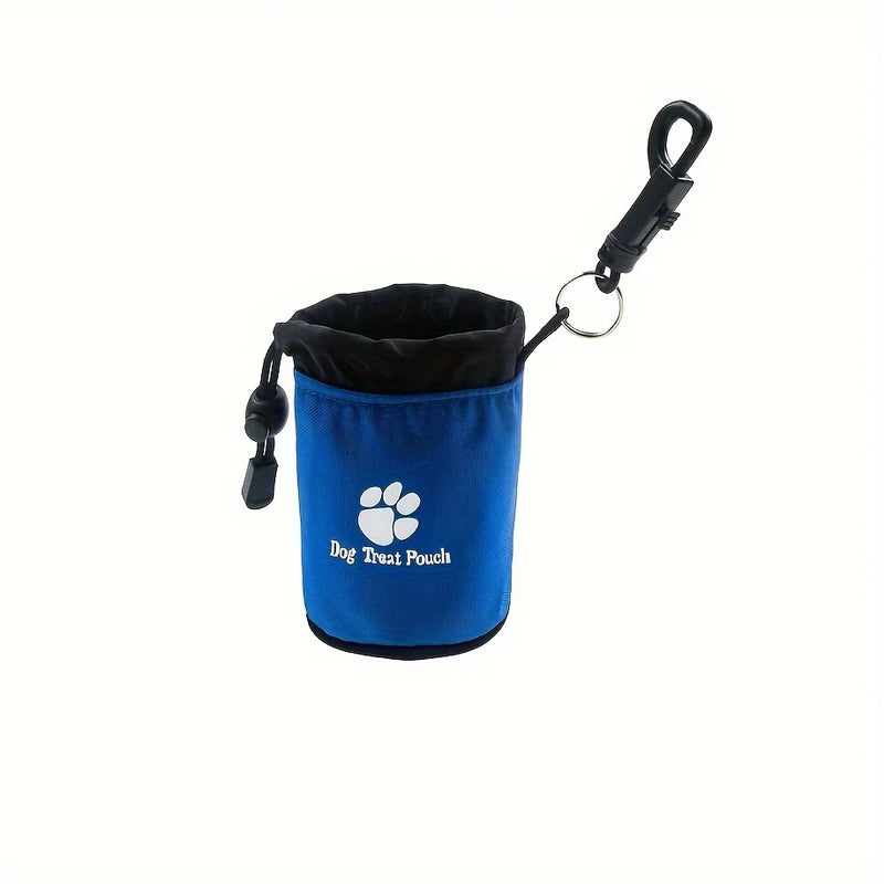 1pc Dog Treat Pouch,Portable& Durable Pet Training Bag Pouch Treat Bag,Drawstring Zipper,Ideal for On-the-Go Snacks,Dog Snacks