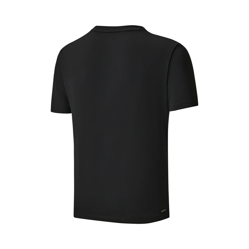 អាវយឺត Li-Ning Unisex សម្រាប់លេងវាយសី LN ស្ងួតលឿន សមល្មម អាវយឺតដៃខ្លី LiNing មានផាសុកភាព AHSWH41