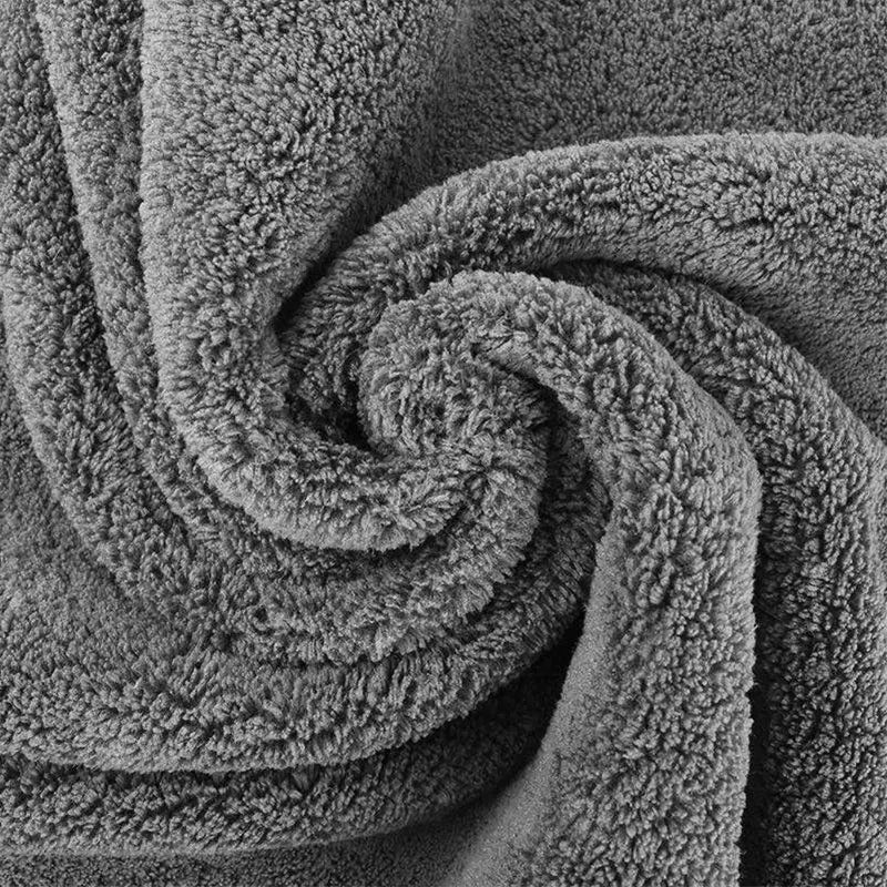 SEAMETAL 1/2/6pcs Microfiber Car Cleaning Towel 40x40cm Auto Cleaning Cloth Car Wash Care Rag Edgeless Towels for Car Accessorie
