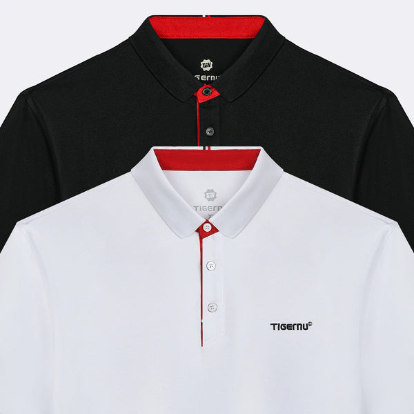 Tigernu Brand Men‘ s Shirt  Woman Clothing Casual Polo Shirts For Women High Quality Men's Clothing T-shirt For Men For Women
