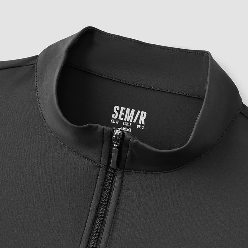 Semir Jacket Women Cropped Shoulder Fit Slim Cool Feeling 2025 New Summer Moisture Wicking Sun Protection Jacket for Outdoor