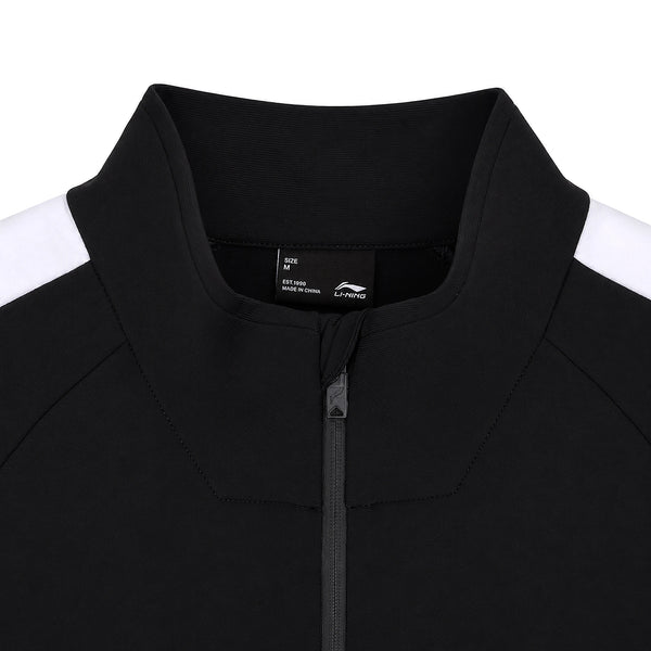 អាវយឺតបាល់ទាត់បុរស Li-Ning ទំហំធម្មតា 76% ប៉ូលីអាមីត 24% អេឡាស្តង់ LiNing អាវយឺតកីឡាបាល់ទាត់គ្មានមួក AWDWD61