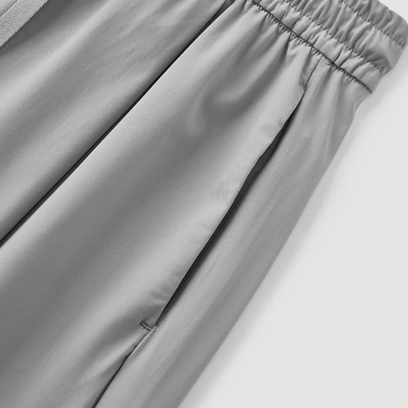 Semir Women Pants Wide 2026 Leg Knitted Loose Fit Elastic Waist Drawstring Urban Casual Everyday Style Soft Comfortable