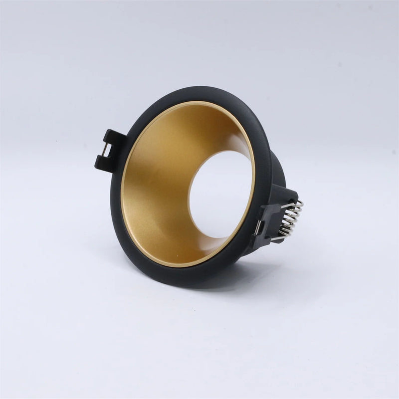 Joyinled Recessed Downlight Frame GU10 MR16 Holder Round Ceiling Mount Spot Light Aluminum Lighting Fixture for Home Commercial