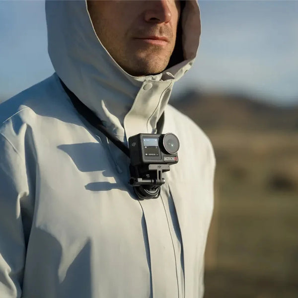 DJI Osmo Hanging Neck Mount Max Made of unique silica gel, free reshaping, and stable FPV shooting for DJI Osmo 360 Original