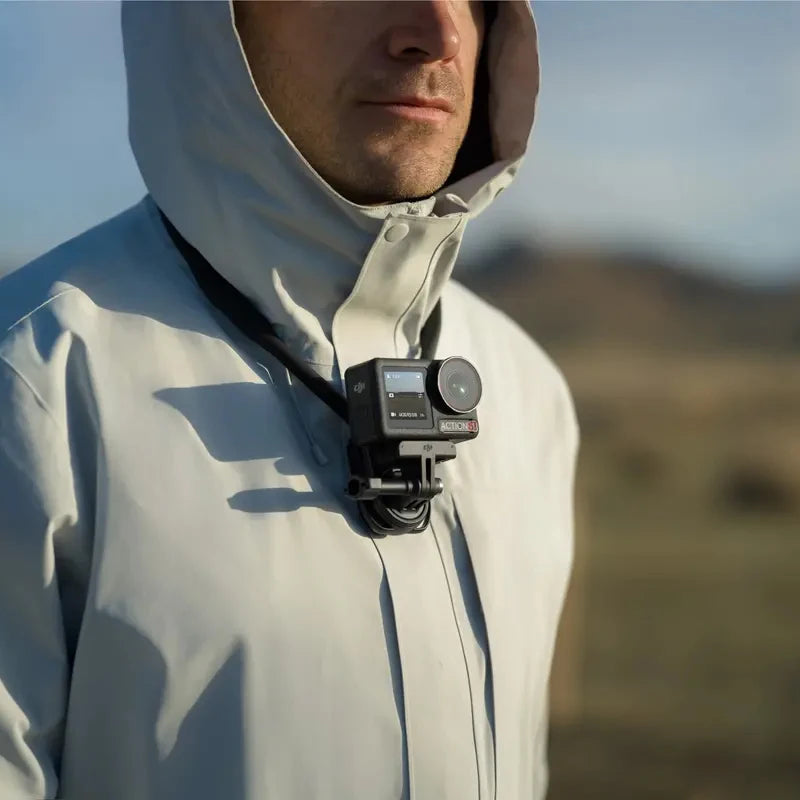 DJI Osmo Hanging Neck Mount Max Made of unique silica gel, free reshaping, and stable FPV shooting for DJI Osmo 360 Original