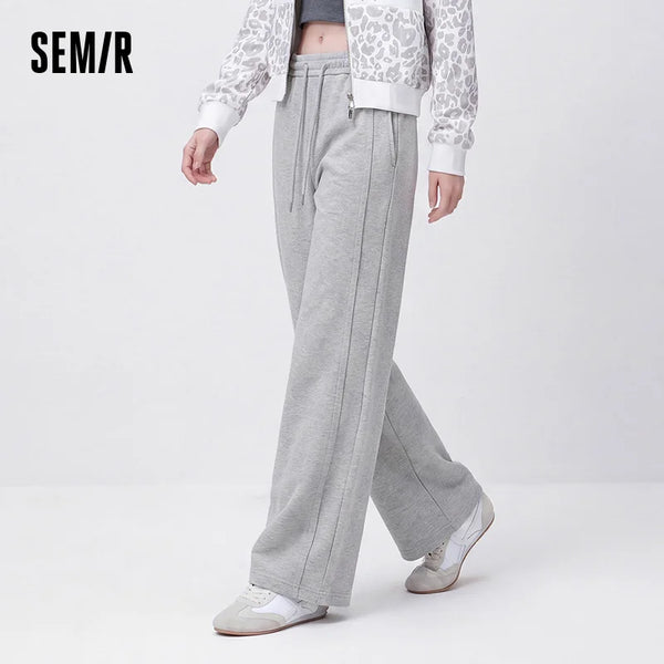 ខោ Semir សម្រាប់នារី ចង្កេះខ្ពស់ ជើងធំ រលុង សមសម្រាប់រដូវស្លឹកឈើជ្រុះ ឆ្នាំ២០២៦ ខោខ្លីសម្រាប់ពង្រីកជើង សម្រាប់ទីក្រុង ធម្មតាប្រចាំថ្ងៃ
