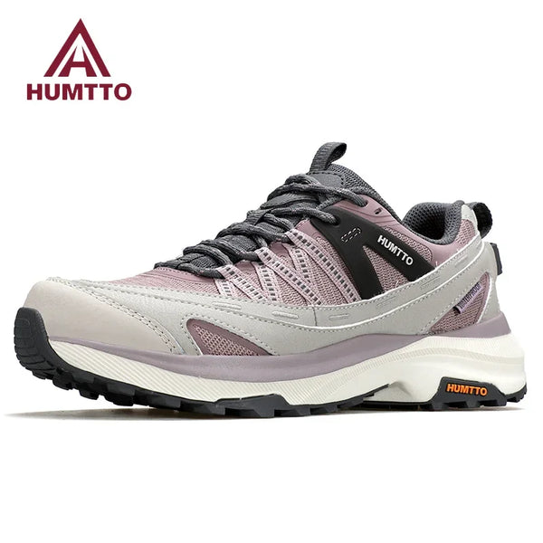 HUMTTO Trail Running Sneakers Woman 2025 Outdoor Cushioning Women's Sports Shoes Non-slip Shoes for Women Breathable Trainers