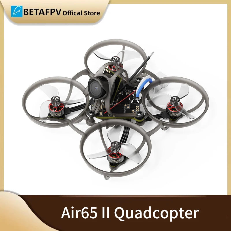 យន្តហោះគ្មានមនុស្សបើក BETAFPV Air65 II ប្រភេទ Brushless Whoop Quadcopter Matrix 5IN1 II FC RC Quadcopter