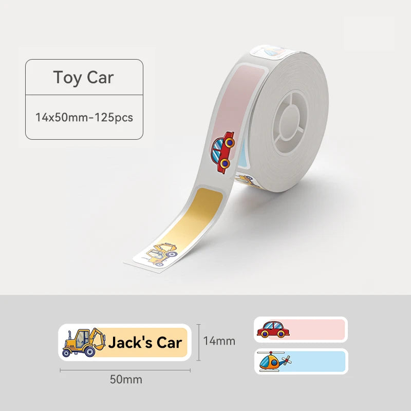 Niimbot Thermal Printer Labels 1 Roll of Self-adhesive Label Paper for D110 D11 D101 H1 H1S Bluetooth Label Maker