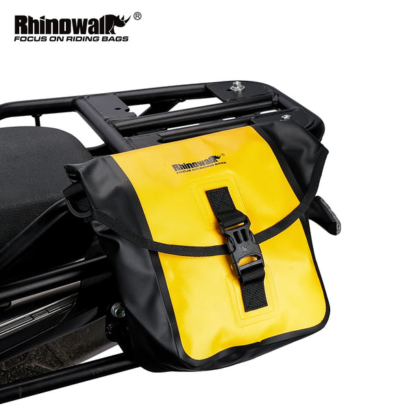 កាបូបម៉ូតូ Rhinowalk ការពារទឹកជ្រាប កាបូបសម្រាប់ដាក់ឧបករណ៍ចំហៀង កាបូបសម្រាប់ធ្វើដំណើរក្រៅផ្ទះ កាបូបសម្រាប់ដាក់ឧបករណ៍ចំហៀងម៉ូតូ កាបូបសម្រាប់ដាក់ឧបករណ៍ចំហៀង កាងម៉ូតូ