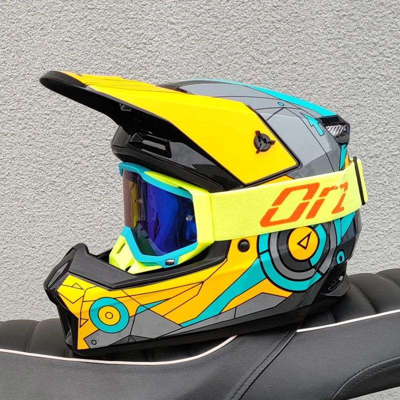 ORZ child/teenager Off Road Motorcycle Helmet Cascos para Motos ATV Mountain Bike Speed Drop DH Helmet Capacetes de Moto