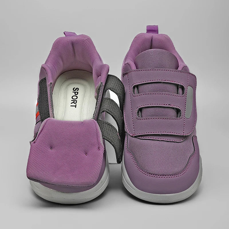 Men Women Breathable Wide Toes Sneakers For Hallux Valgus Diabetes Shoes Fat Wide Foot Shoes Thumb Eversion Footwear Unisex