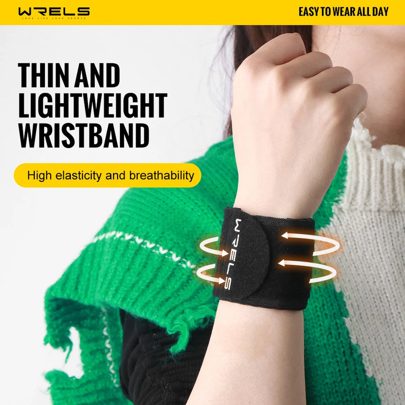 WRELS Wrist Band Support Sleeve Gym Support Wrist Brace Wrap Breathable Elastic Compression Bandage Hand Sport Wristband
