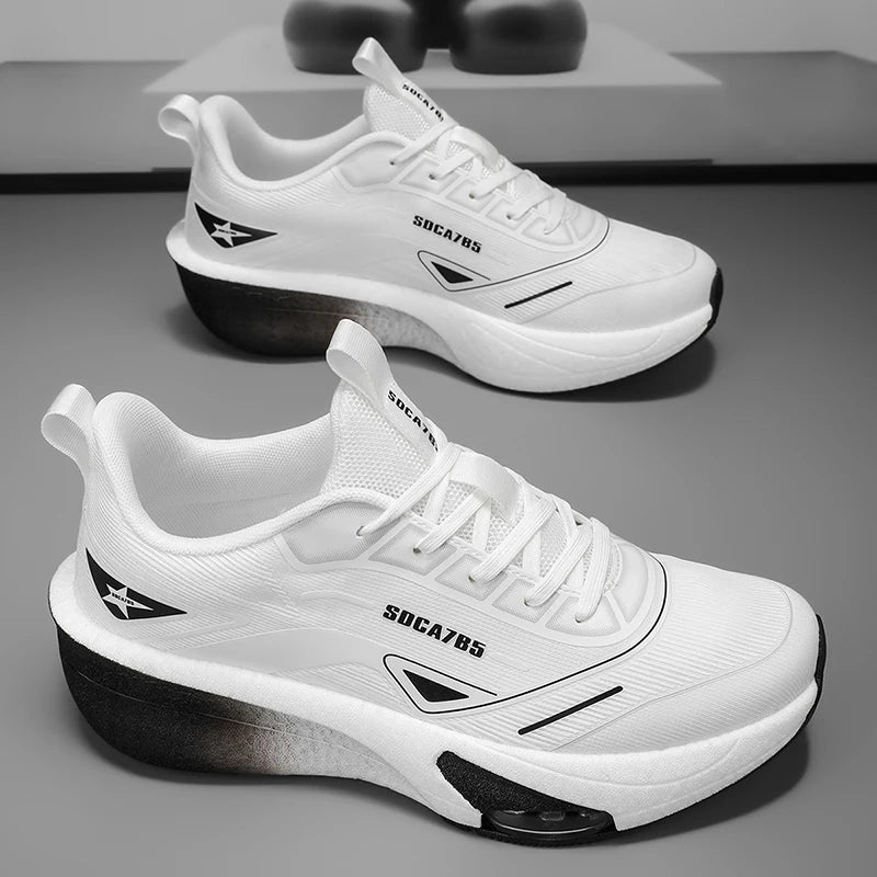 Mens Running Shoes 2025 Autumn New Breathable Cushioning Anti Slip Running Shoes Training Professional Sneakers for Men