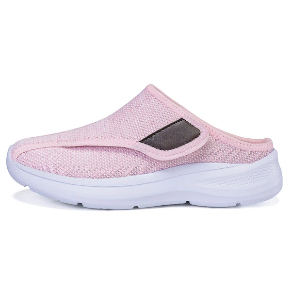 Winter Wide Foot Slippers Women Men Half Shoes Wide Toes Slippers Plush Warm Shoes House Home Cotton Shoes Unisex