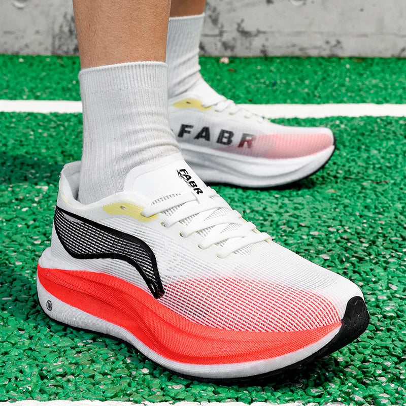 Men Women sneakers four seasons New breathable light Thick sole outdoor casual racing running shoes couples speed sports shoes