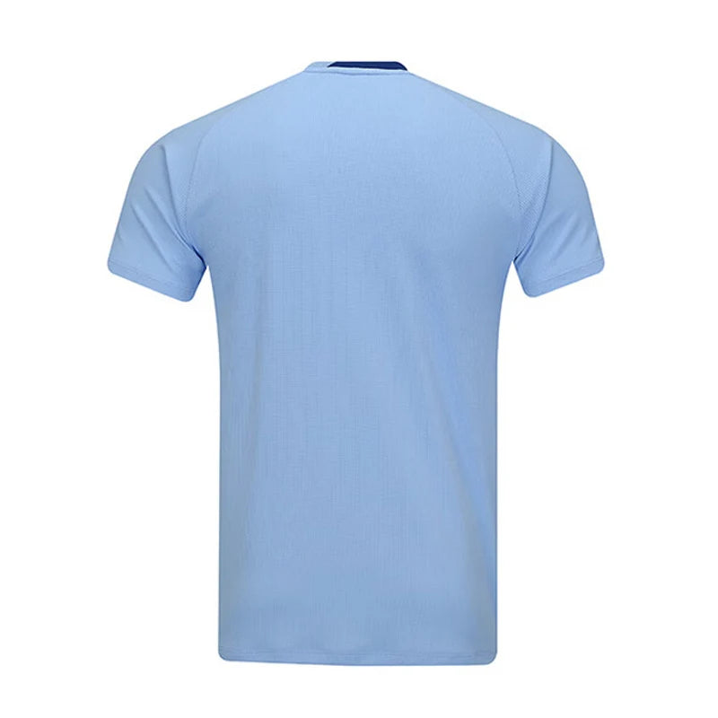 អាវយឺតវាយសី Li-Ning សម្រាប់បុរស និងស្ត្រី 100% Polyester ទន់ និងស្រួល ធន់នឹងការពាក់ AAYV033