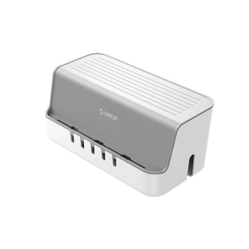 ORICO Power Strip Storage Box Cable Management Winder for Sockets Mobile Phone Holder Charging Cables Organizer