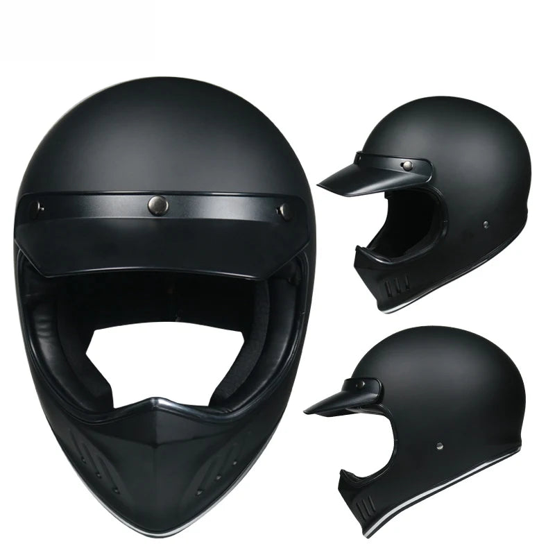 Motorcycle Helmet Full Face casco moto Helmet Vintage Chopper Retro Helmet capacete de motocicleta