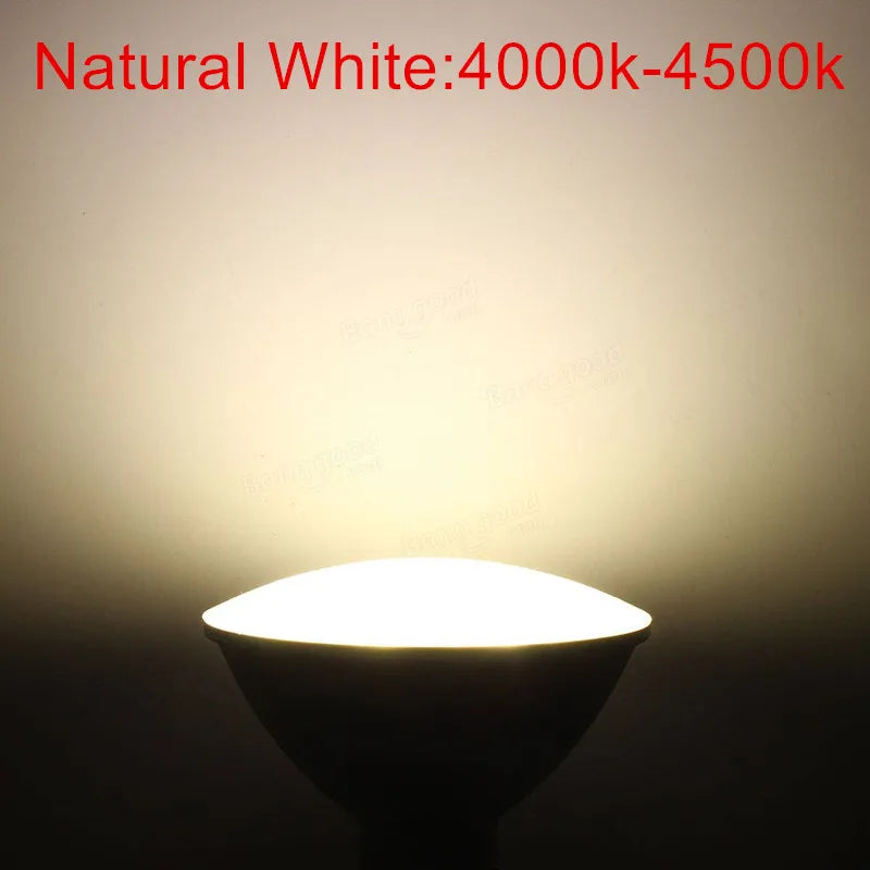 អំពូលភ្លើង LED 220V E27 PAR30 អំពូលភ្លើង LED 35W 45W ភ្លឺខ្លាំង មានកង្ហារត្រជាក់សម្រាប់បំភ្លឺផ្លូវ