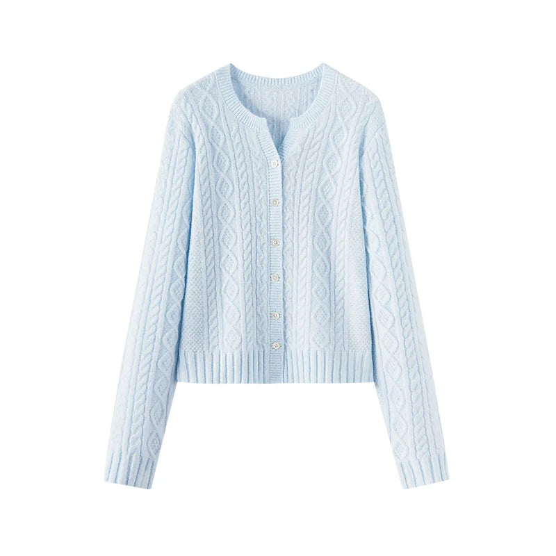 អាវកាឌីហ្គែនប៉ាក់ Semir សម្រាប់នារី កាត់ស្មាធម្មតា រចនាបែបសាមញ្ញ ងាយស្រួលប្រើ ពាក់ប្រចាំថ្ងៃរដូវរងាថ្មីឆ្នាំ ២០២៦