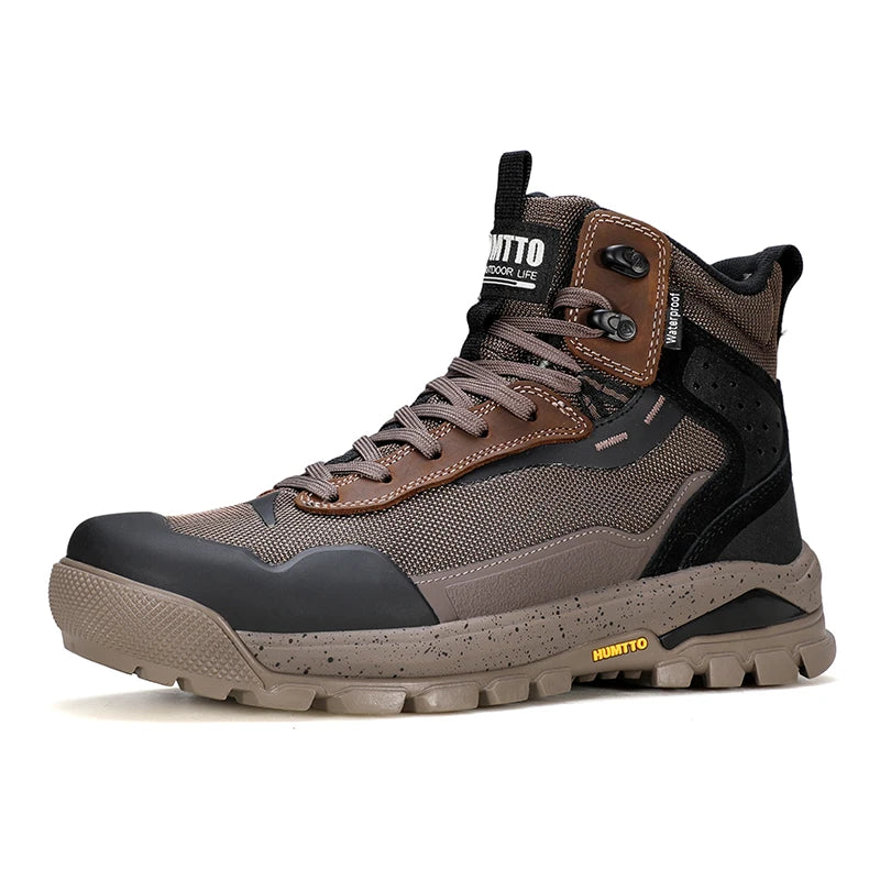 HUMTTO Hiking Shoes Men Breathable Sneakers for Man Outdoors Walking Sneaker Designers Men's Sports Shoe Non-slip Trekking Boots