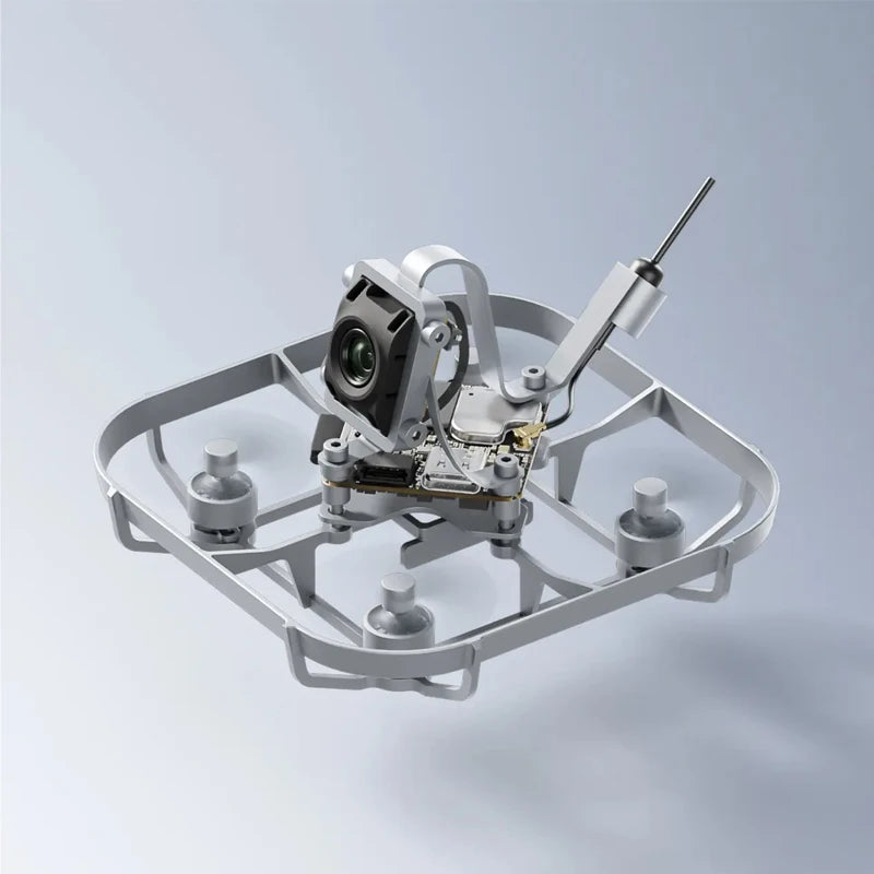 DJI O4 Air Unit records 4K/60fps video. H.265 encoding delivers 1080p/100fps transmission for clear, smooth, real-time imagery.