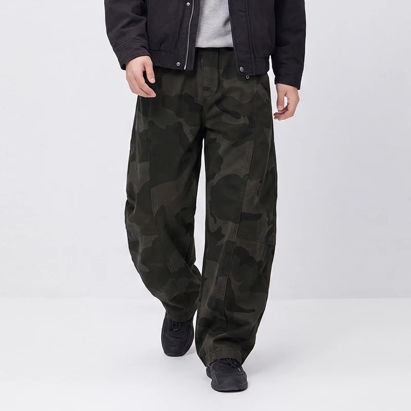 ខោបុរស Semir ជើងកោង សមល្មមសម្រាប់ធ្វើដំណើរទៅធ្វើការ រចនាប័ទ្មរដូវរងាថ្មី ឆ្នាំ២០២៦ ស្លៀកប្រចាំថ្ងៃ រចនាប័ទ្មទីក្រុង រចនាប័ទ្មធម្មតាសម្រាប់អាកាសធាតុត្រជាក់